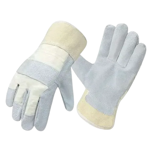 JNM2002 Premium Canadian Rigger Industrial Safety Leather Work Gloves — view 2