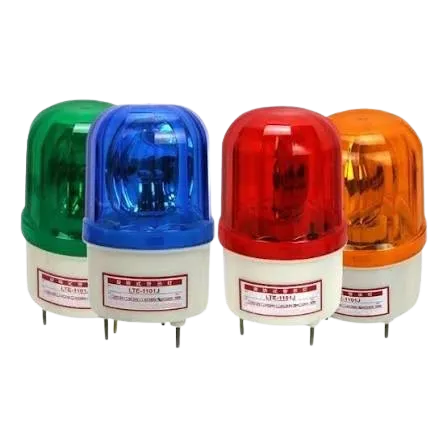 LTE 11011 Revolving Warning Light AC 220V Outdoor Safety Beacon with Alarm