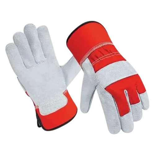 JNM2001 Premium Canadian Rigger Industrial Safety Leather Work Gloves — view 2