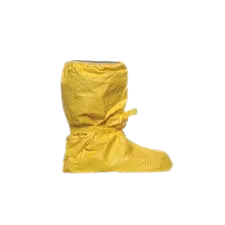 DuPont Tychem 2000 C Yellow Slip Retardant Chemical Safety Over Boot Cover