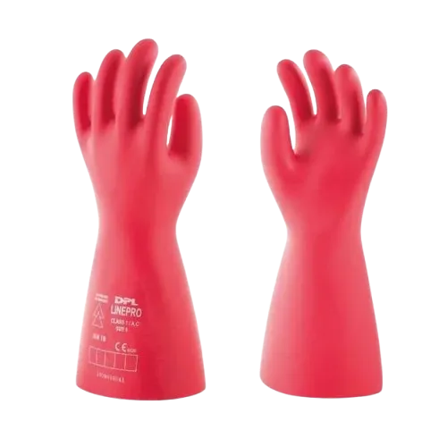 DPL Linepro 7500 Volts Electrical Insulated Class 1 Waterproof Rubber Gloves