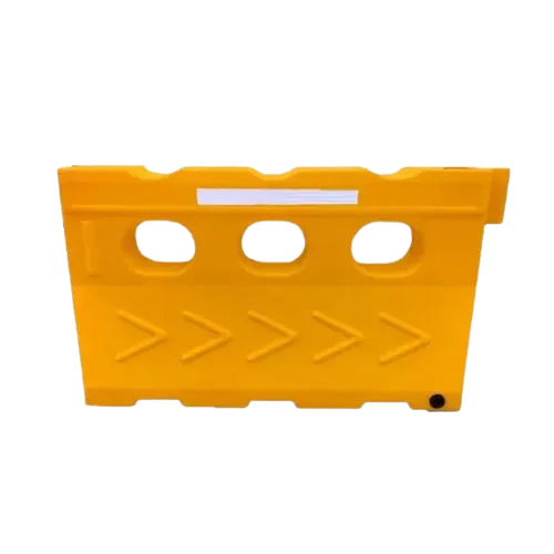 Plastic Anti Collision Yellow Traffic Road Block Water Barrier — view 2