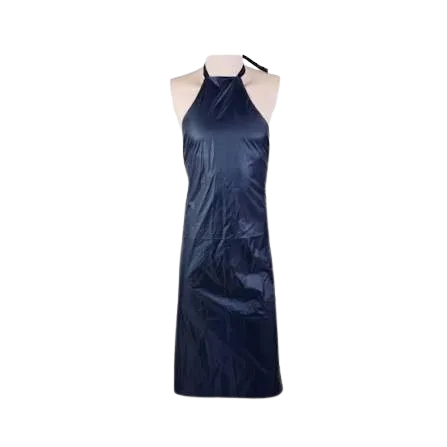 BPA89 Heavy Duty Waterproof Blue Heat Resistant Parachute Cloth Safety Sleeveless Apron