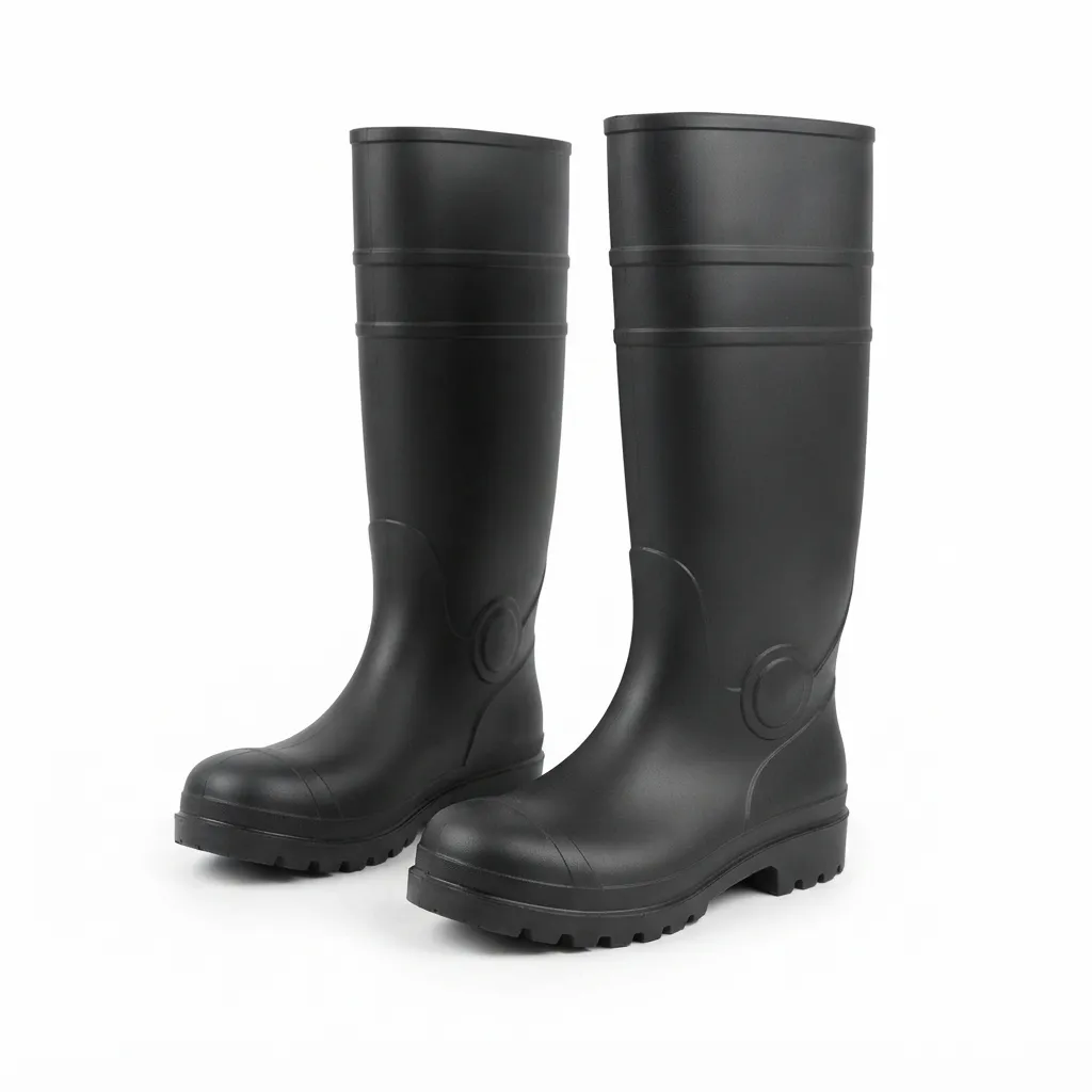 Steel Toe Rubber Gumboots — view 2