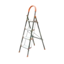 Heavy Duty Stainless Steel Folding Step Household Ladder
