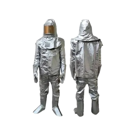 Gray Wolf Aluminized Clothing Molten Metal Heat Resistant Fireman Safety Suit