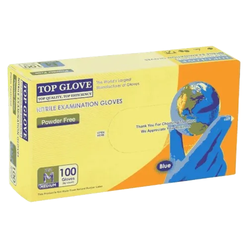 Nitrile Examination Powder Free Disposable Gloves — view 2