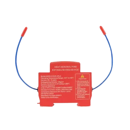 Hot Aerosol Fire Extinguishing Device Automatic Fire Suppression for Electrical Panels