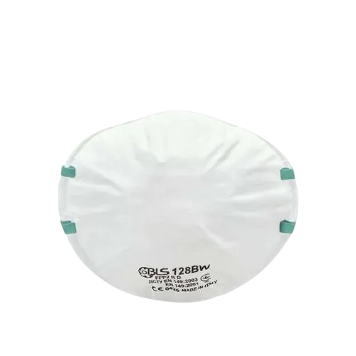 BLS 128BW Disposable Respirator FFP2 R D Face Mask