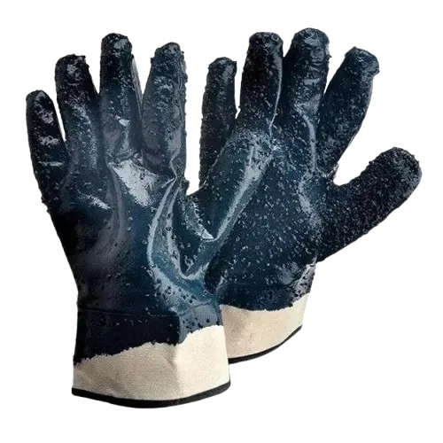 Safeyear FL7042 Rough Textured Nitrile Coated General Purpose Safety Gloves