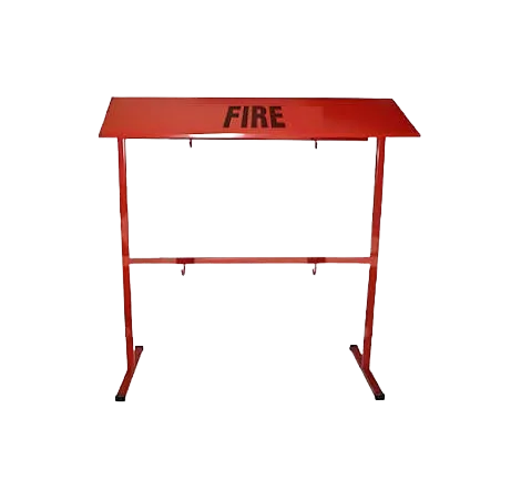 Industrial Fire Bucket Stand 4 and 6 Bucket Capacity Free Standing Metal Safety Stand