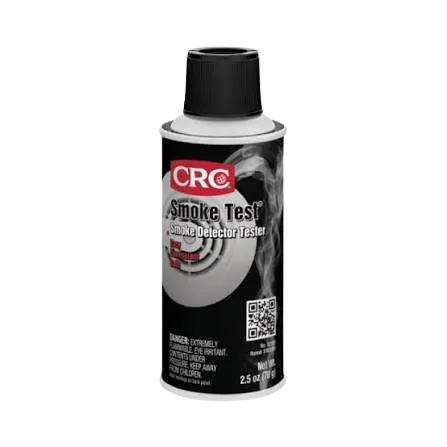 CRC Smoke Test 2.5 Wt Oz Smoke Detector Tester Aerosol