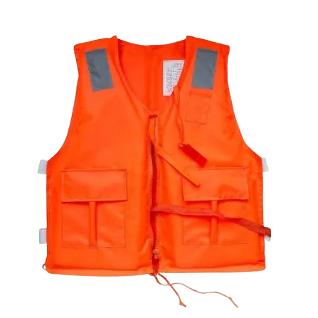 MSAJ8 High Quality Marine Swimming Rescue Adult Life Jacket Polyester Safety Flotation Vest