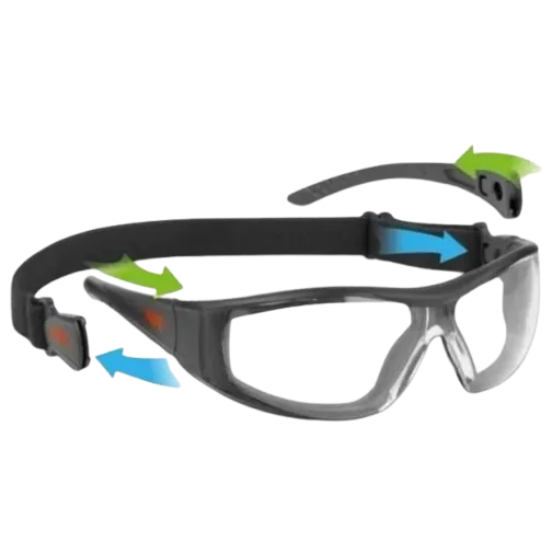JSP Stealth Hybrid ASA450-151-102 Safety Combination Spectacles