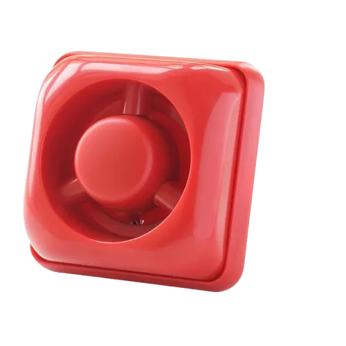 Global Fire SE 804P Piezo Siren 105dB ABS Housing for Security and Fire Applications
