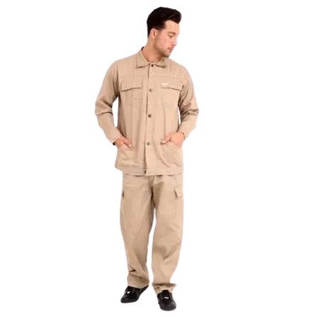 Prime Captain CP1200 Fabric Cotton Pre Shrunk European Elegance Safety Coverall