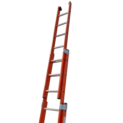 Heavy Duty Fiberglass Triple Extension Safety Ladder
