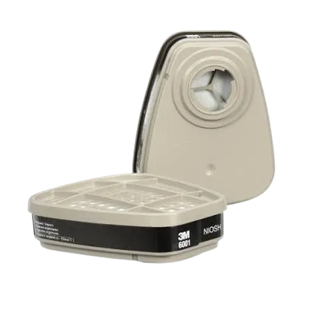 3M 6001 Organic Vapor Filter Cartridge — view 2