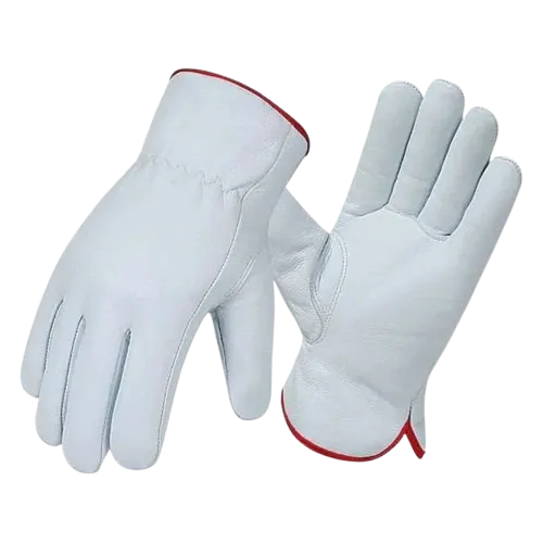 JNM2053 General Driving Safety Leather Work Gloves — view 2
