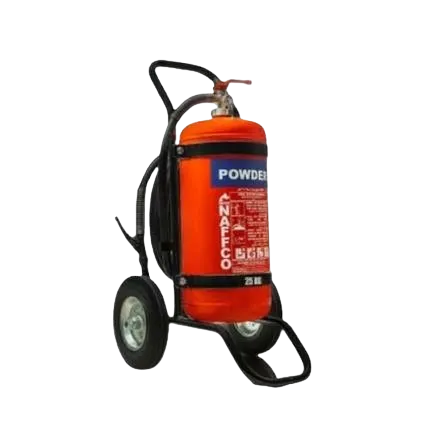 Naffco NTP25 25 Kg DCP Dry Chemical Powder Fire Extinguisher With Trolley