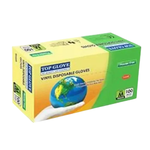 Vinyl Powder Free Examination Disposable Gloves — view 2