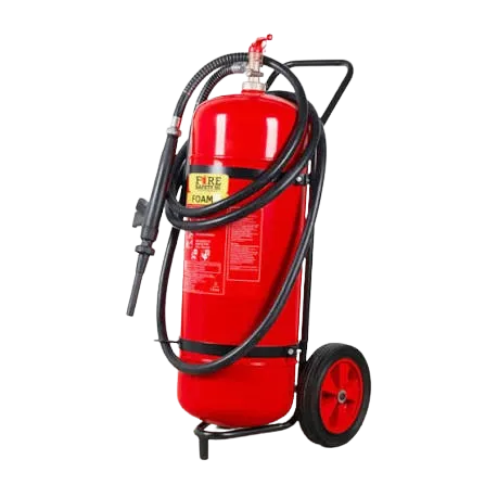25 Liters AFFF Aqueous Film Forming Foam Fire Extinguisher With Wheeled Trolley