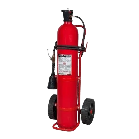 30 Kg Carbon Dioxide CO2 Fire Extinguisher With Wheeled Trolley