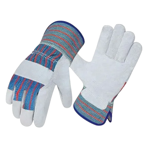 JNM2006 Premium Canadian Rigger Industrial Safety Leather Work Gloves — view 2