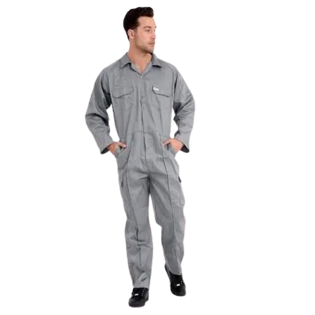 General Workwear P989BL Cotton And Polyester Road Clothing Hi Vis Safety Reflective Coveralls