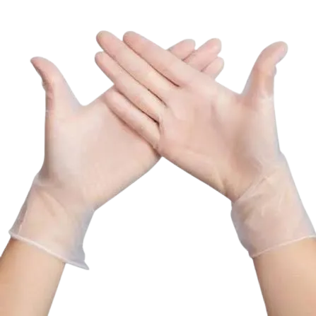Vinyl Powder Free Examination Disposable Gloves
