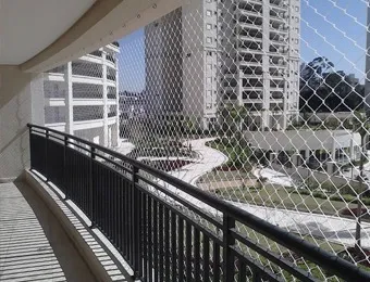 Heavy Duty Polyester Braided and Twisted Diamond Knotted Balcony Fall Protection Safety Net