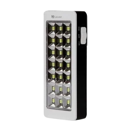 DP LED 7075 Rechargeable LED Flashlight Torch High Bright Emergency Light