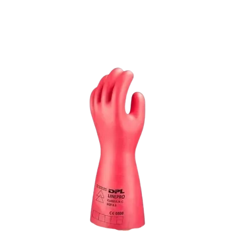 DPL Linepro 1000 Volts Electrical Insulated Class 0 Waterproof Rubber Gloves