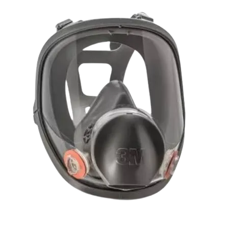 3M 6800 Full Face Respirator Mask with Wide Vision Lens and Chemical Protection
