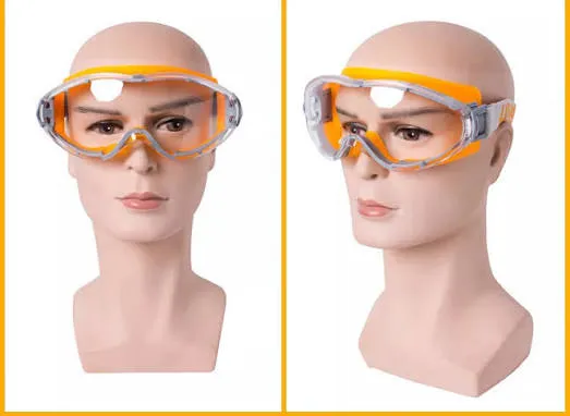 Uvex Ultrasonic Anti Fog & Anti Scratch Polycarbonate Clear Lens Safety Goggles — view 3