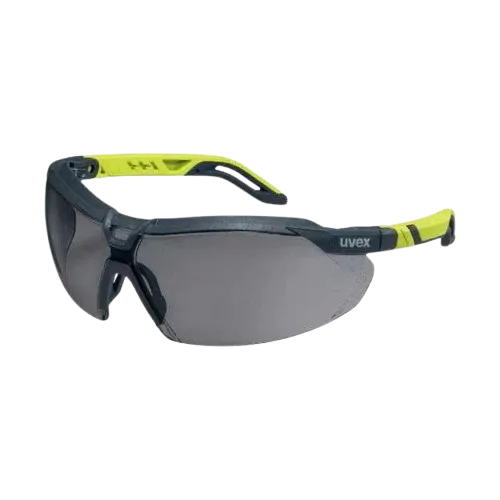 UVEX I-5 9183-903 Scratch Resistant & Chemical Resistant Polycarbonate Clear Lens Safety Spectacles