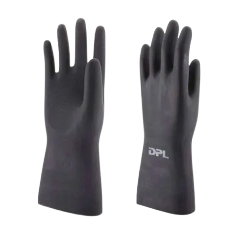 DPL Frontier 75 Flocklined Neoprene Chemical & Oil Resistant Gloves