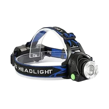 Cree LED X-T6 PE/ABS Aluminum Waterproof Camping Fishing Zoomable Adjustable Rechargeable Headlight