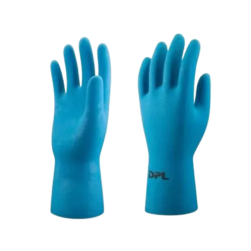 DPL Nova38 Flocklined Food Grade Natural Rubber Household Gloves