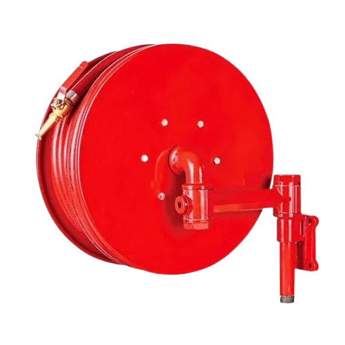 Fixed Wall Mounted Fire Hose Reel 30M 1 Inch Manual Swing Type Commercial and Residential Fire Safety System