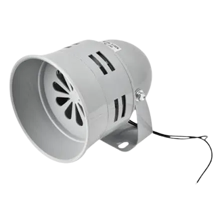 MS 290 Water and Dust Protected 112dB Emergency and Fire Single Electric Motor Siren