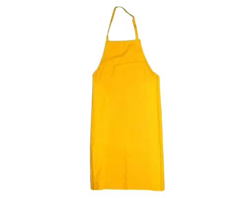 Waterproof RC2125 PVC Kitchen Yellow Apron