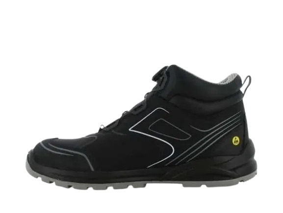 Safety Jogger CADOR S3 MID Mid-Cut ESD Electrostatic Discharge Safety Shoes With Twist Locking System