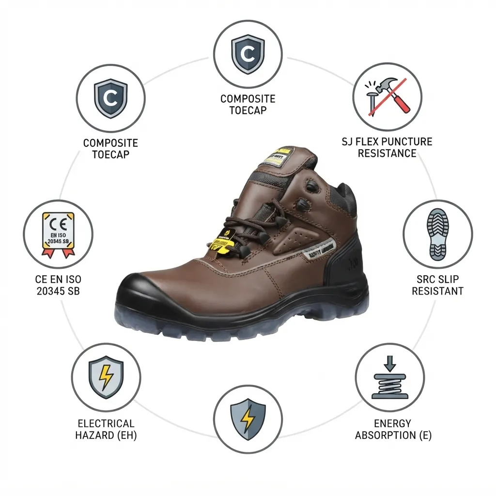 Safety Jogger MARS-EH SB SRC Heavy Duty Electrical Safety Shoes