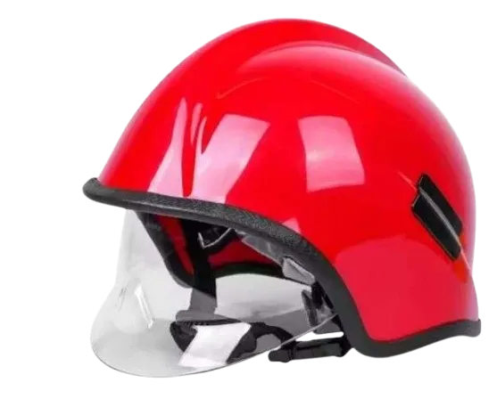 American Style ABS Fire Fighting Fireman Helmet With Goggles