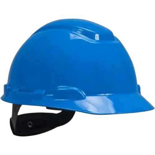 3M H-703R Blue Hard Hat Lightweight And Adjustable 4-Point Ratchet