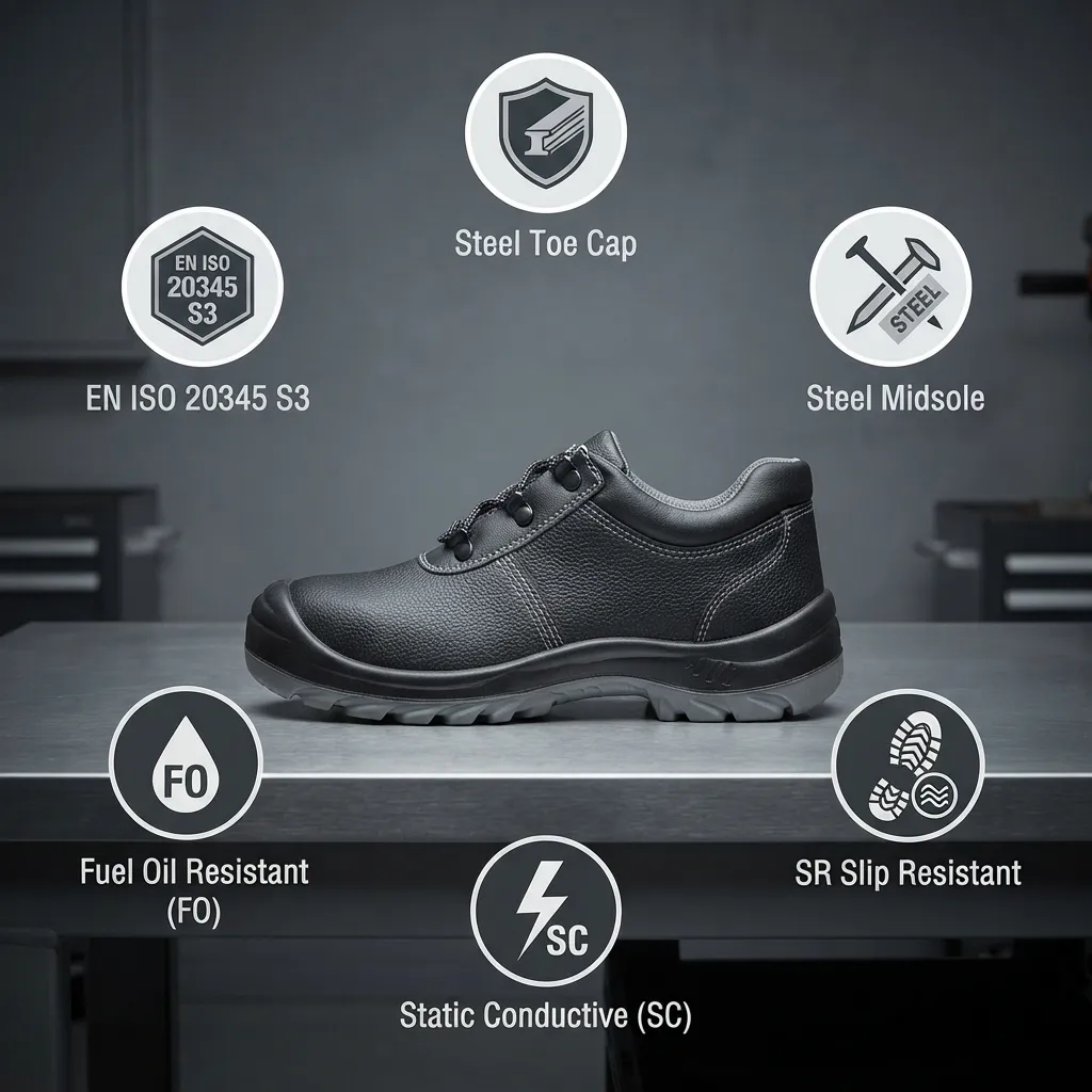 Safety Jogger BESTRUN S3 SRC Low Ankle Safety Shoes