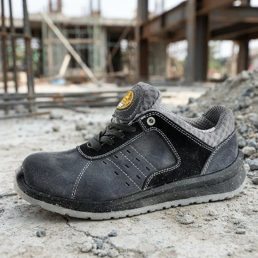 SAFETOE L-7331 S1P SRC Slip Resistant Low Ankle Safety Shoes — view 3